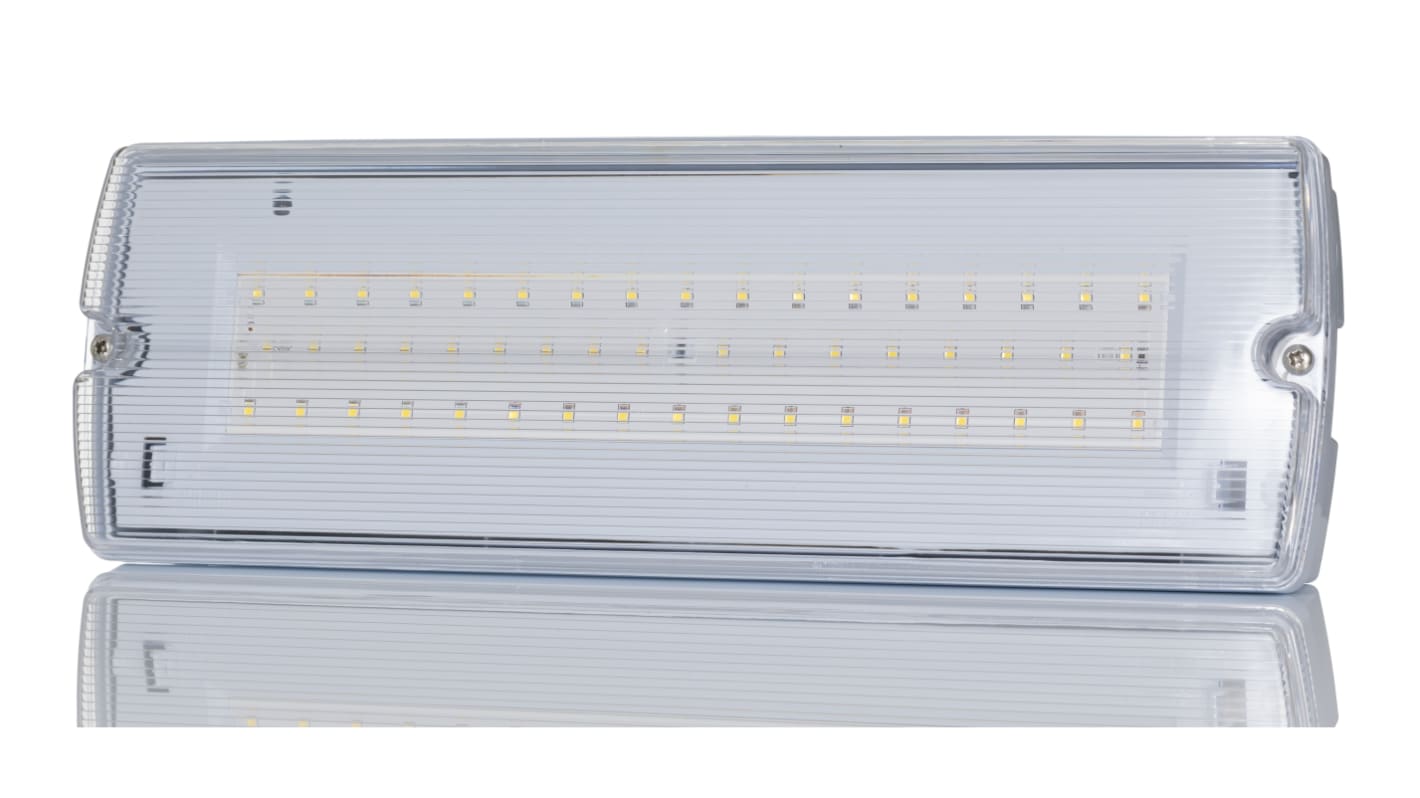 Oświetlenie awaryjne RS PRO 6,5W czas działania 3h Przegroda czołowa IP65