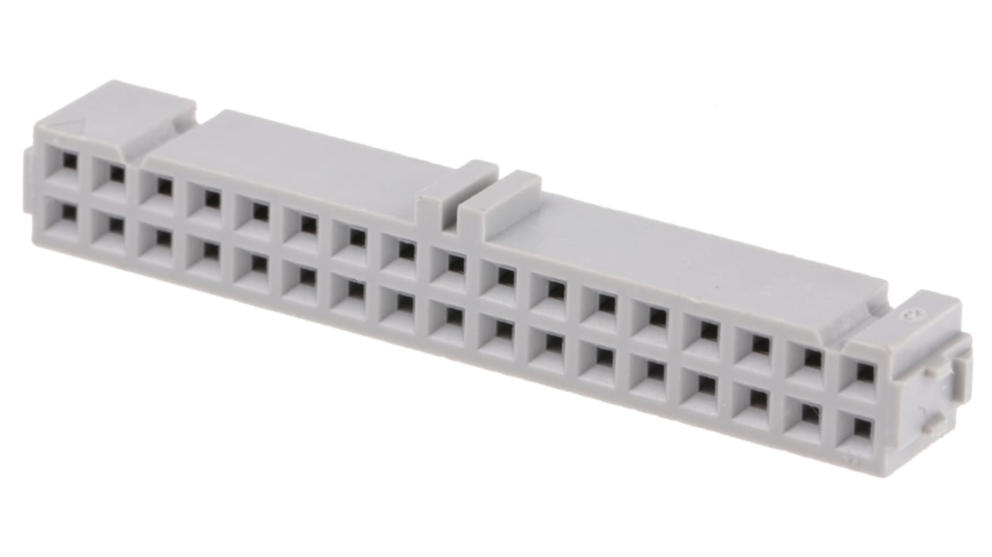3M 34-Way IDC Connector Socket for Cable Mount, 2-Row