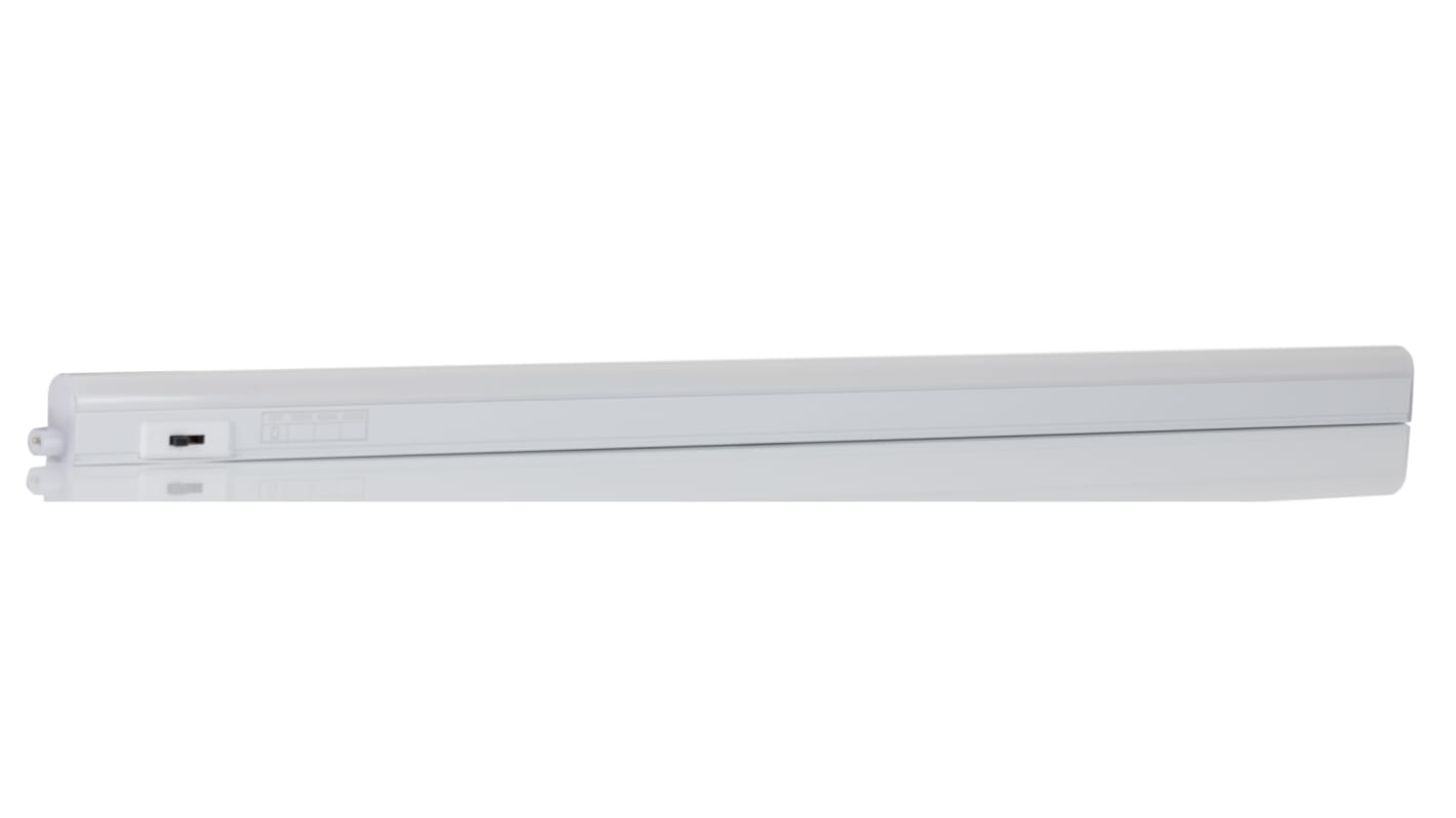 Iluminación de armario LED, 220 → 240 V ac, 8 W, 3000K