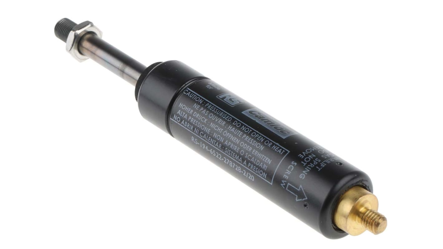 Camloc Steel Gas Strut, 165.0mm Extended Length, 50.0mm Stroke Length