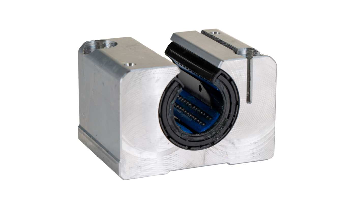 INA ベアリング, 内径：25mm, 長さ：58mm, リニアボールベアリング, KGSNOS25-PP-AS