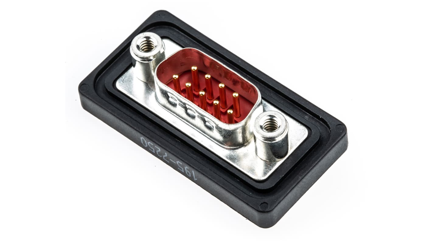FCT from Molex D-subコネクタ, 9極, オス, パネルマウント FCT from Molex D-subコネクタ, 9極, オス, パネルマウント