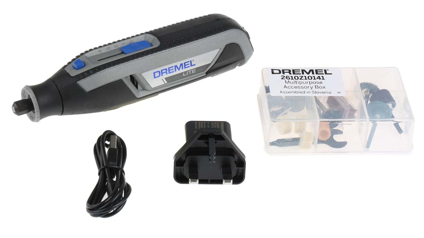 Dremel 无线直磨机 万用宝, 8000 → 25000rpm, 3.6V, 7760-15