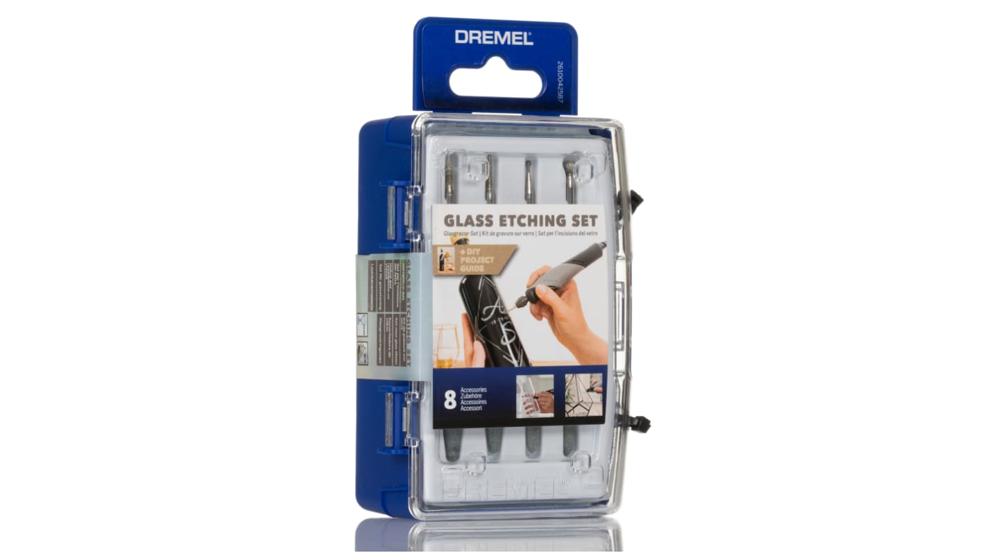 Dremel 8-Piece Glass Etching Set for use with Dremel Tools
