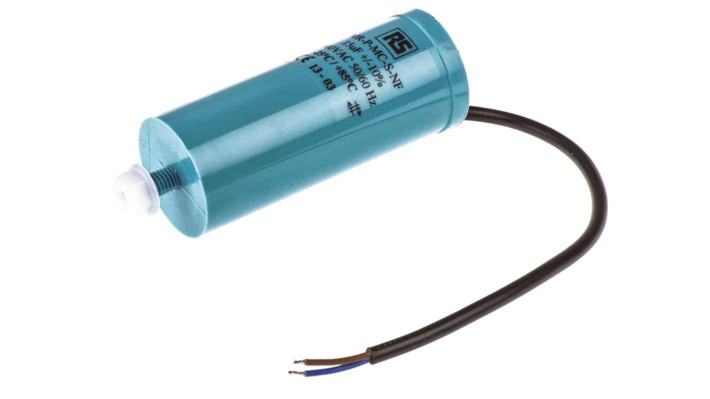 RS PRO 聚丙烯薄膜电容, 15μF, 440V 交流, 螺钉安装, ±10%容差