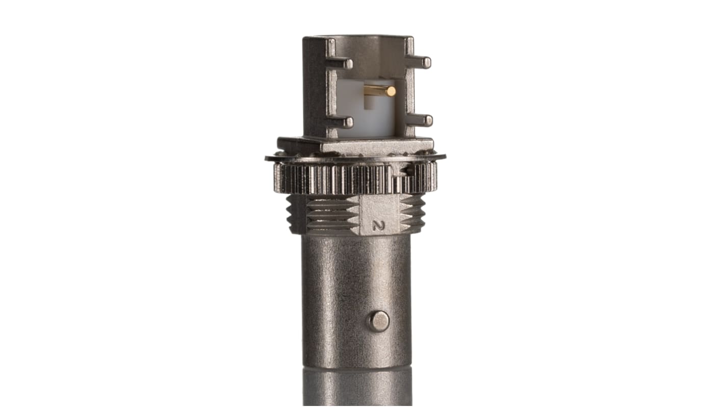 Samtec BNC Series, Jack Through Hole BNC Connector, 50Ω, Through Hole Termination, Right Angle Body