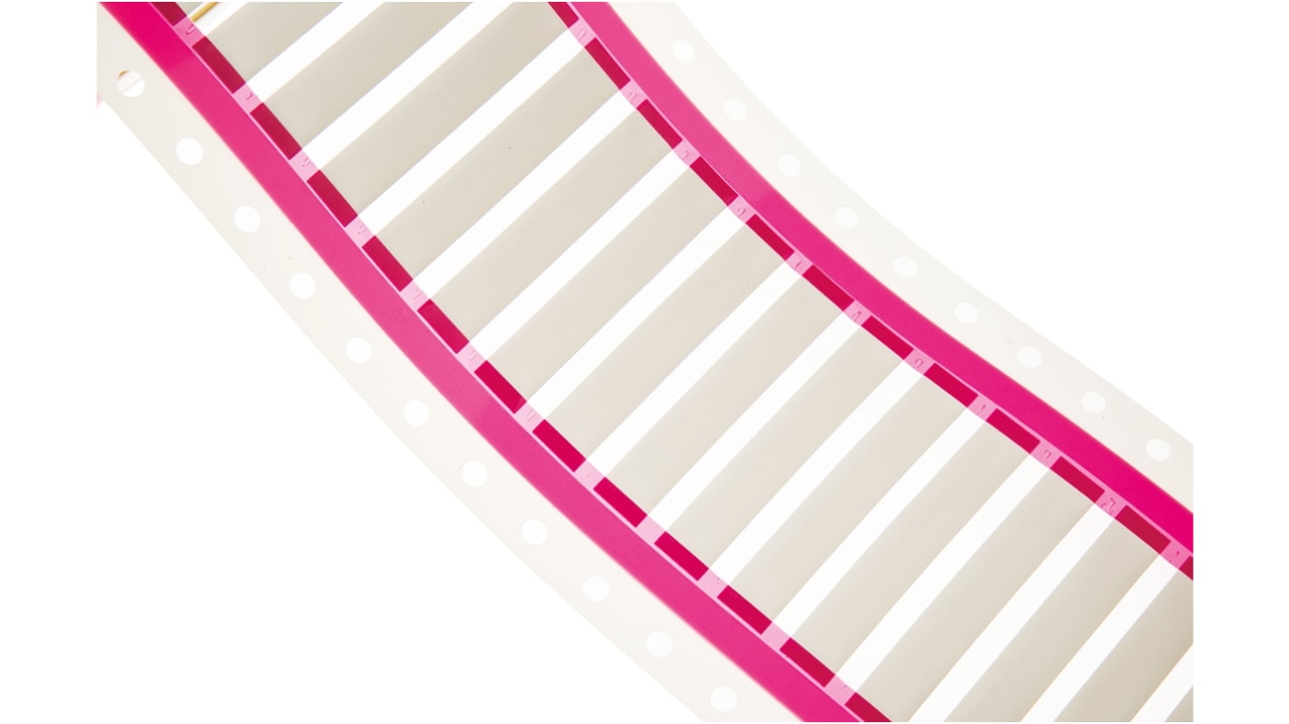 TE Connectivity RPS White Heatshrink Labels, 50mm Width, 250 Qty