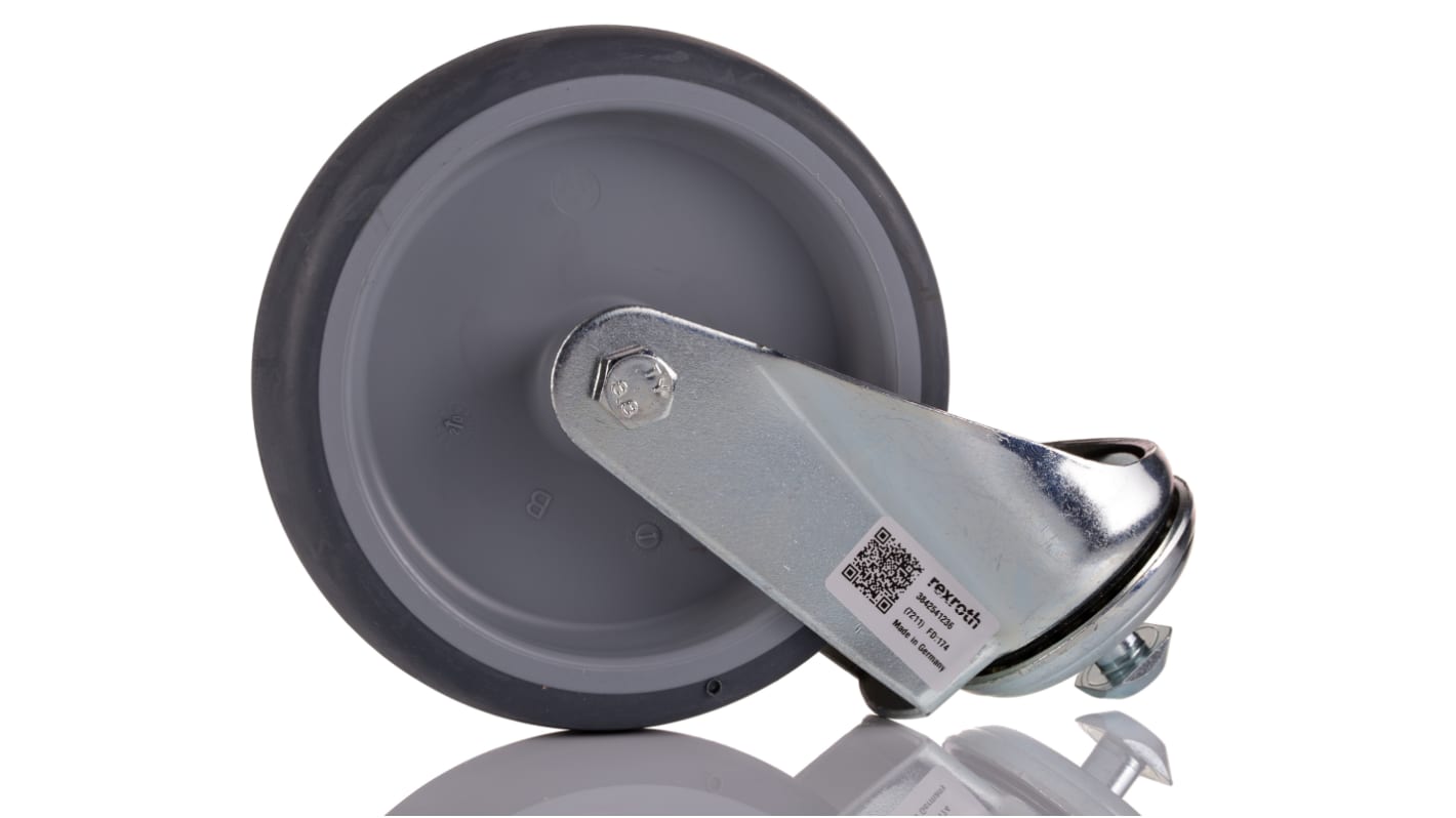 Bosch Rexroth M12 Thread Plastic Castor Wheels, 10mm Groove