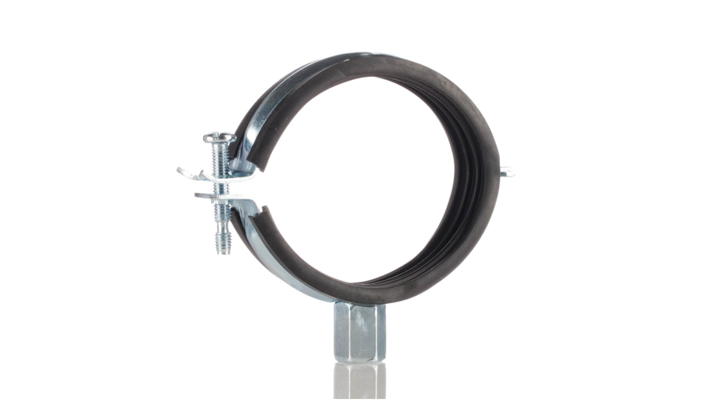 Clip per tubo con gancio in Acciaio Unistrut 60 → 64mm