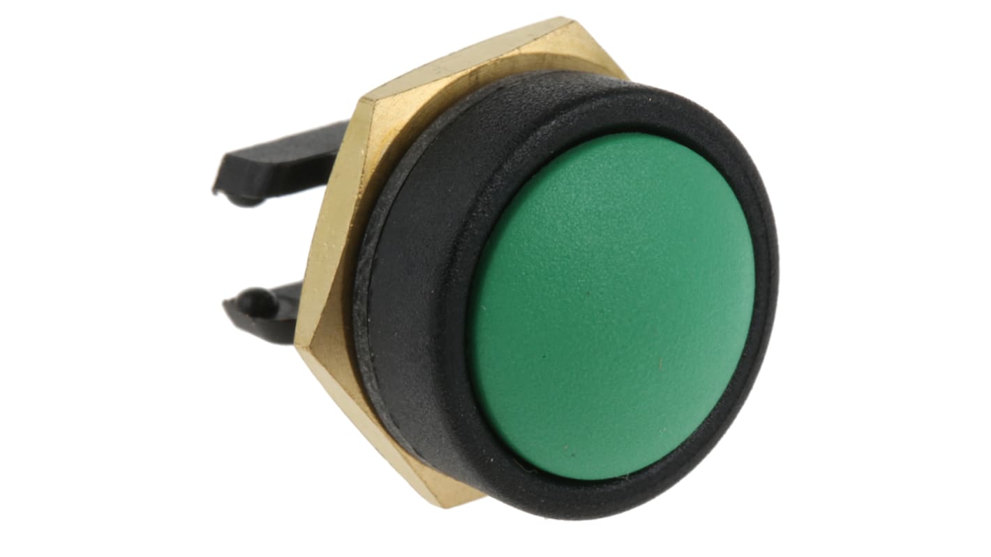 ITW Switches 49-59 Series Push Button Switch, Momentary, Panel Mount, 16mm Cutout, SPDT, Clear LED, 250V ac, IP67