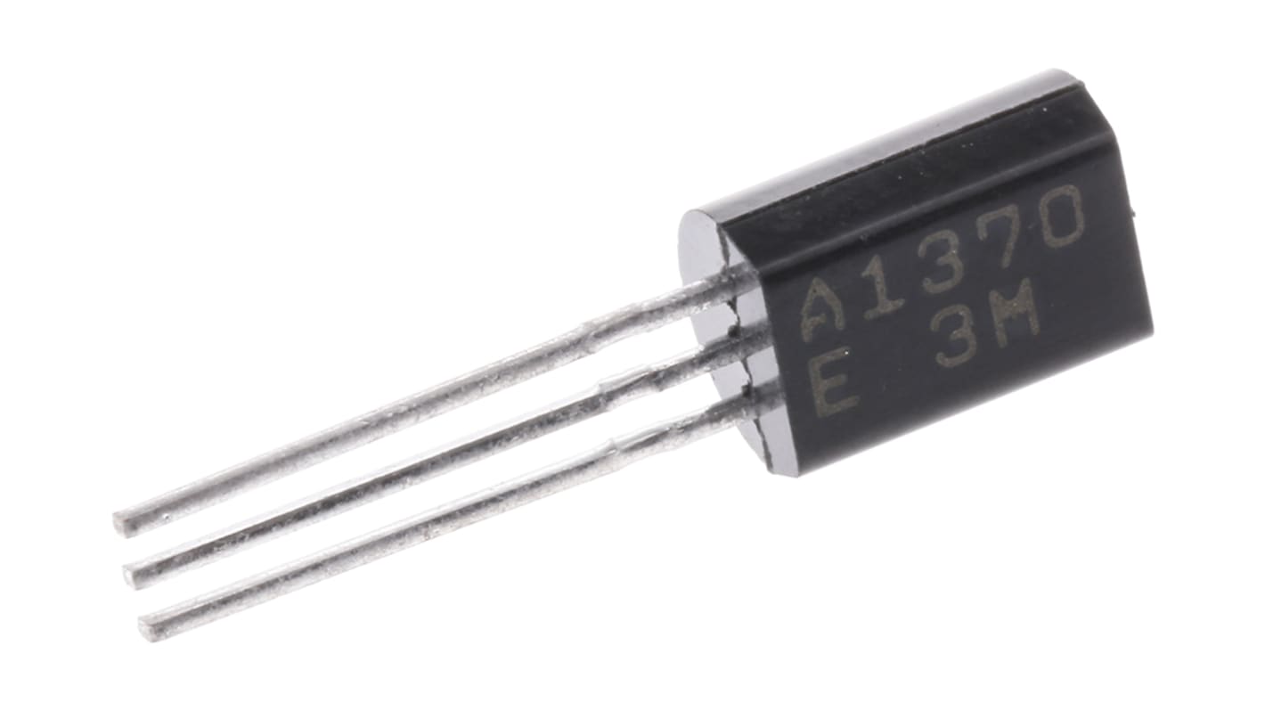 Magnatec 2SA1370E PNP Transistor, 100 mA, 200 V, 3-Pin TO-92 Mod