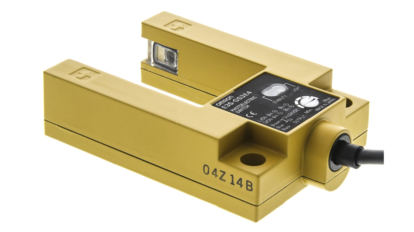 Rs-Online Sensore fotoelettrico a forcella Omron a fascio diretto rilevamento 30 mm uscita NPN
