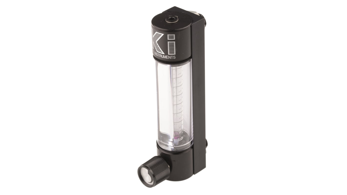 Key Instruments GR Series Variable Area Flow Meter for Gas, 2 L/min Min, 10 L/min Max