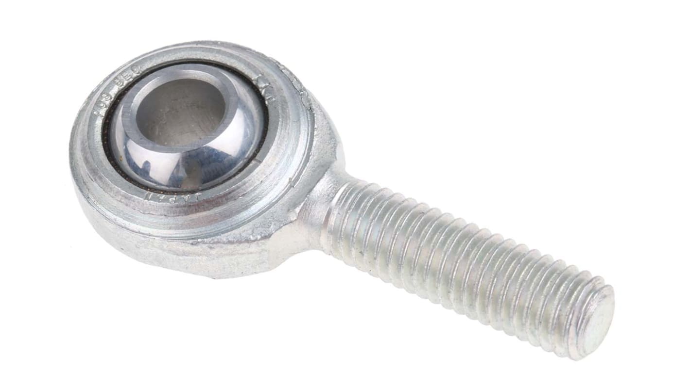 Koncovka táhla, vlikost přípojky: M8 x 1,25 vnější, Ocel velikost vývrtu 8mm, celková délka: 53mm standard závitu