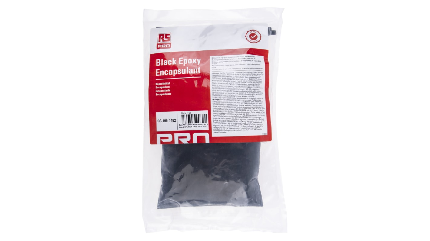 RS PRO Black Epoxy Potting Compound 1000 g