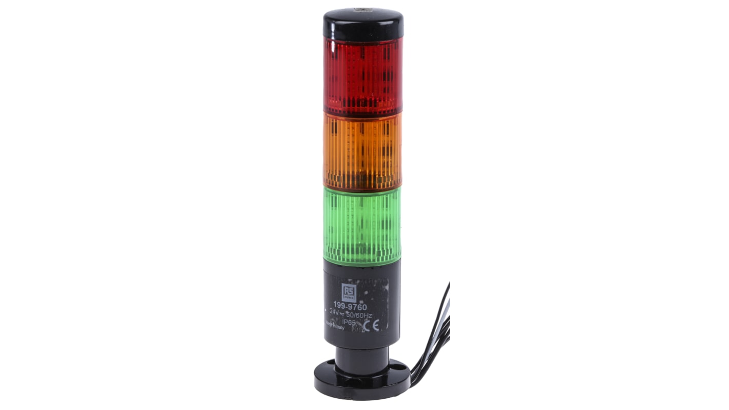 RS PRO LED Signalturm 3-stufig +