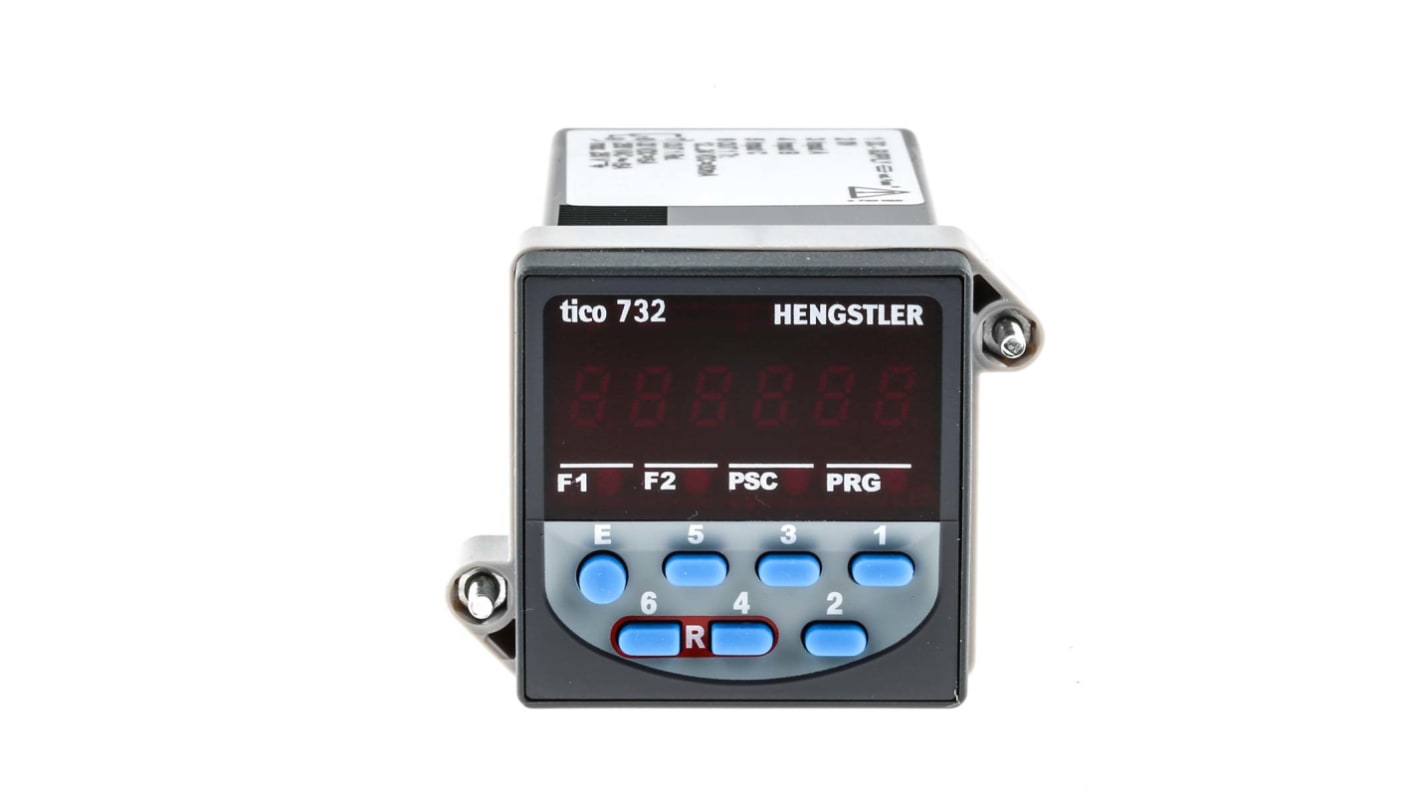 Hengstler TICO 732 Counter, 6 Digit, 5kHz, 12 → 24 V dc