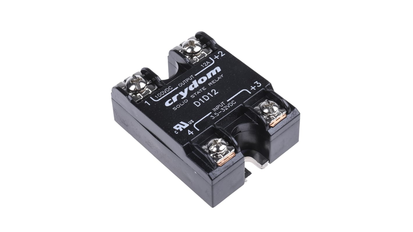 Sensata Crydom 固态继电器, 最大负载12 A, 100 V, 最大控制32 V, 表面安装