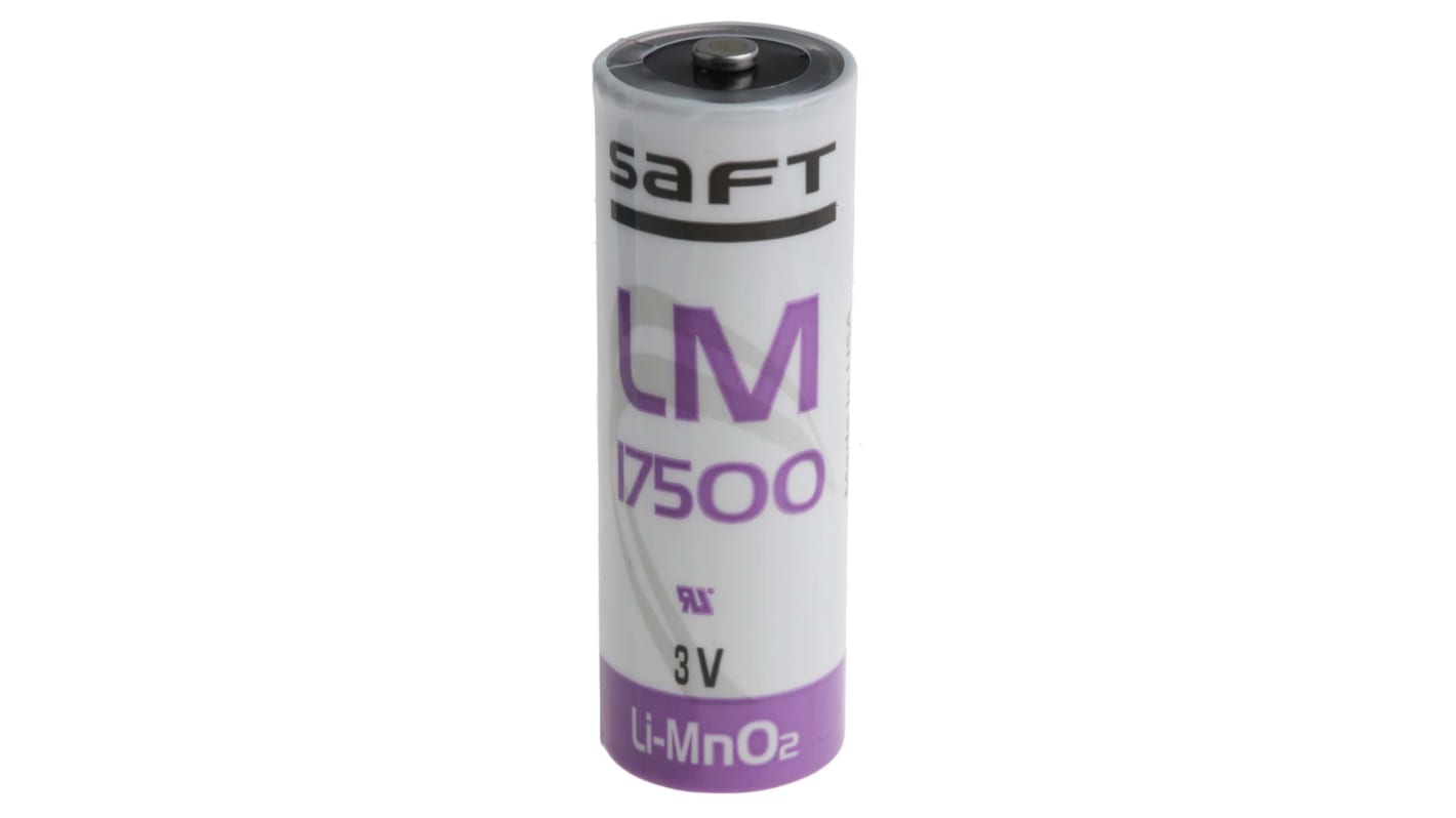 Batteria A Saft, Litio diossido di manganese, 3V, 3Ah
