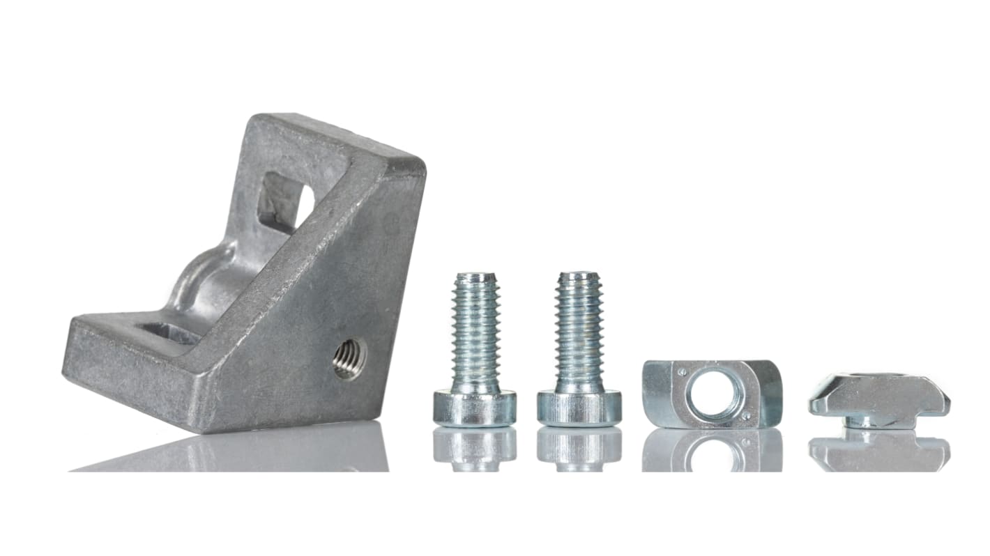 Bosch Rexroth M6 Mounting Bracket, Connecting Component, Strut Profile 30 mm, Groove Size 8mm