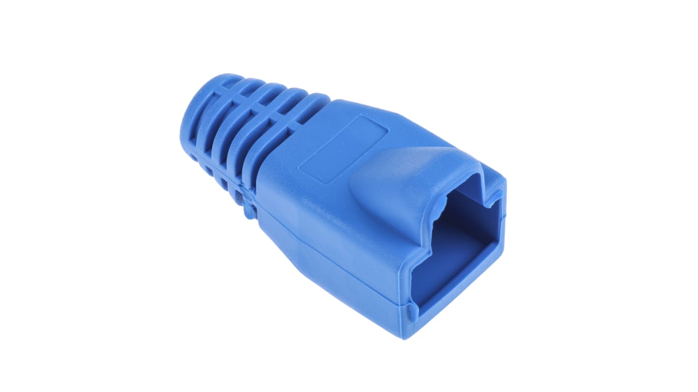 RS PRO 水晶头保护套, 蓝色, 用于RJ45 连接器