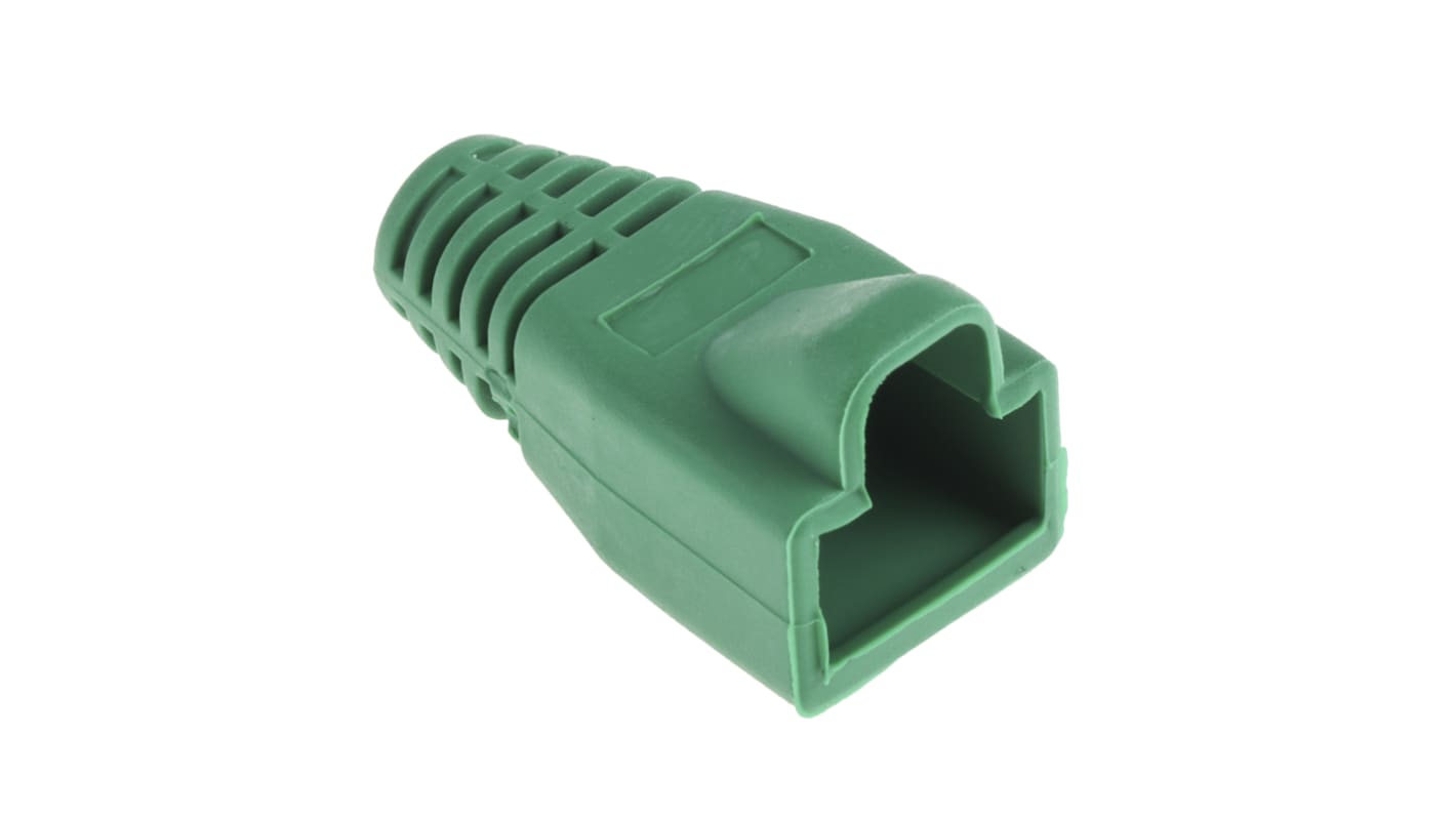 RS PRO 水晶头保护套, 绿色, 用于RJ45 连接器