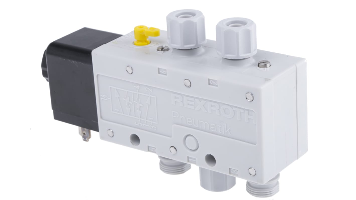 EMERSON – AVENTICS 气动电磁阀, 24V 直流线圈, 4/2通道, 最大700L/min