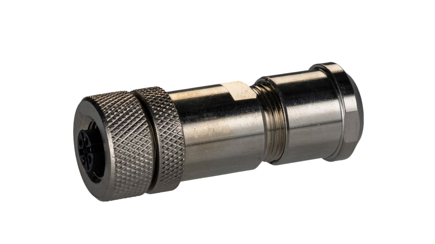 RS PRO Circular Connector, 5 Contacts, Screw Mount, M12 Connector, Socket, Female, IP67