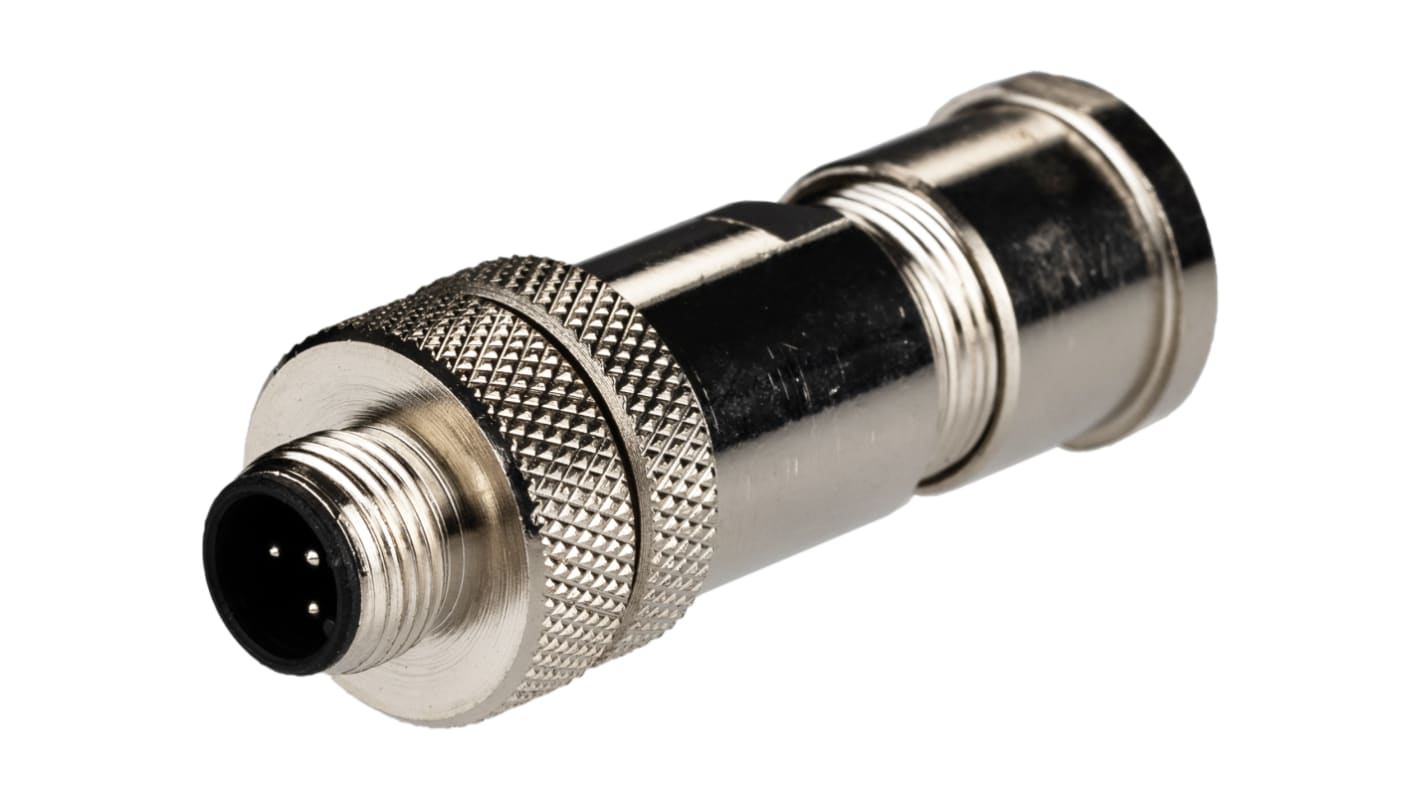 Conector circular RS PRO macho de 5 vías macho, Montaje roscado, IP67