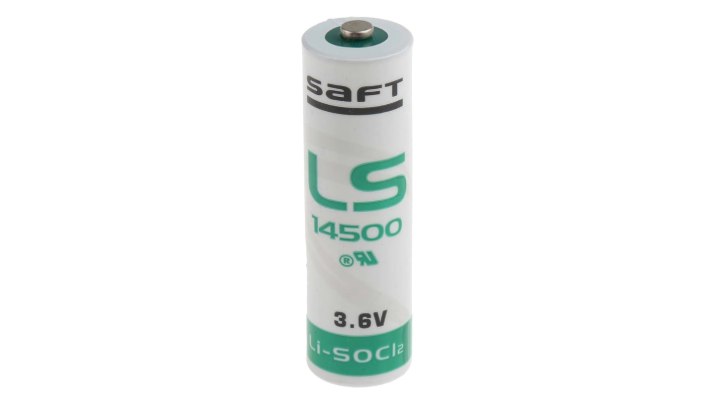 Pila AA de litio - cloruro de tionilo, 3.6V, 2.6Ah