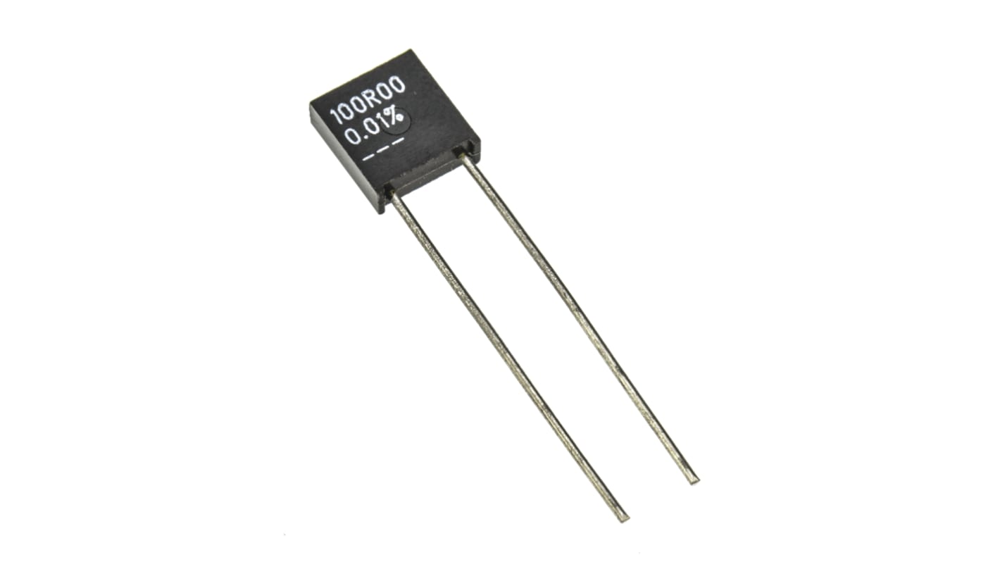 Vishay 金属箔 スルーホール抵抗器 0.5W 100Ω ±0.01%