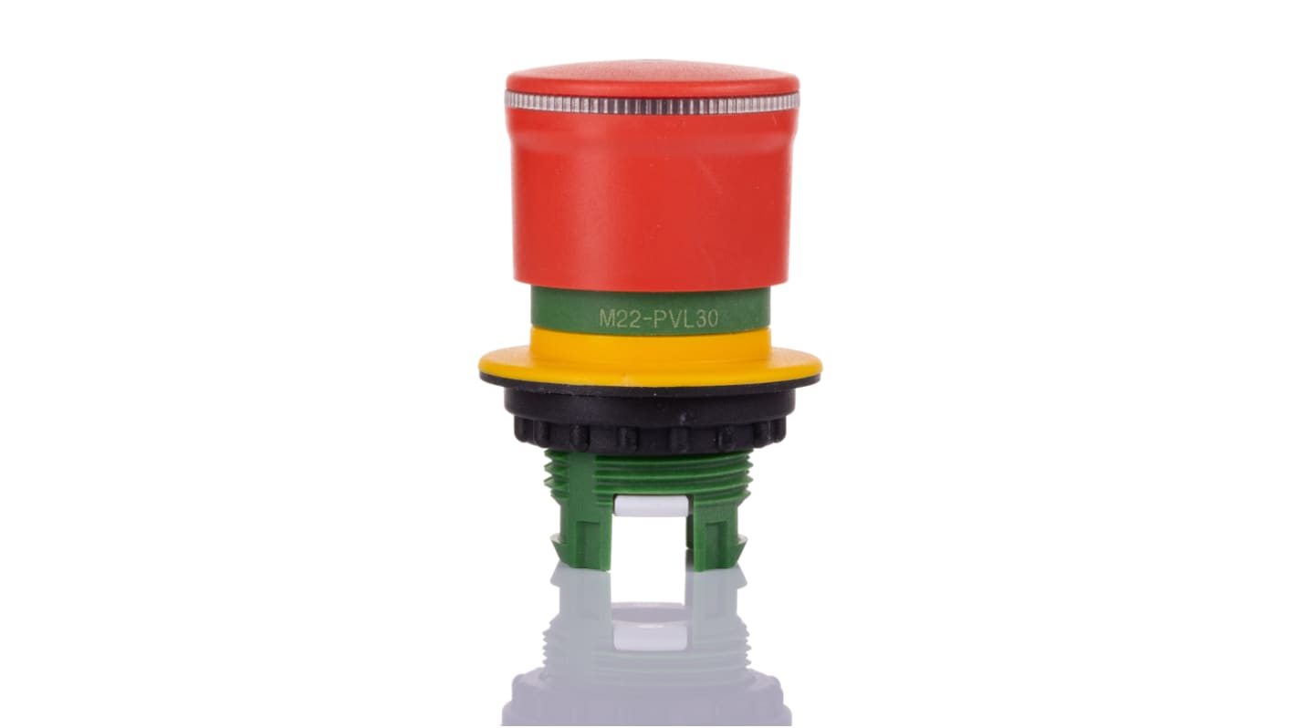 Eaton M22 Series, Pull Release, Emergency Stop Push Button Head 30mm Diameter