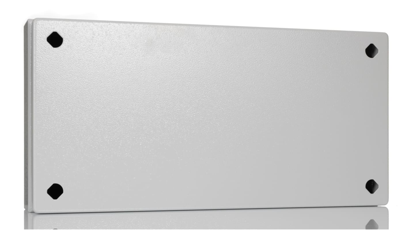 Contenitore a parete Rittal in Acciaio 400 x 200 x 80mm, col. RAL 7035, IP66