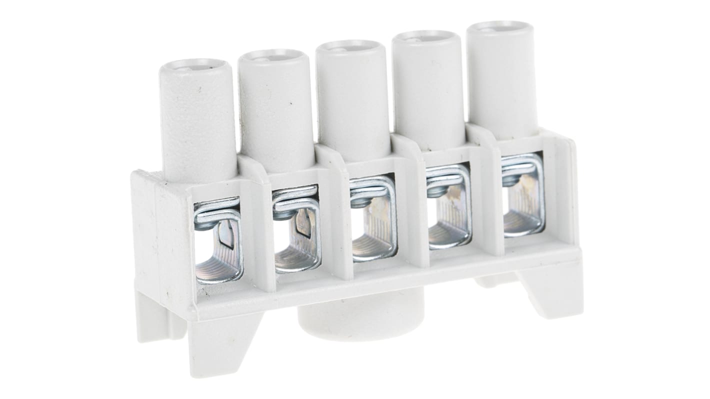 Abox Aminoplast Terminal Block Housing IP65, Cable Mount, 2.5 → 4mm²