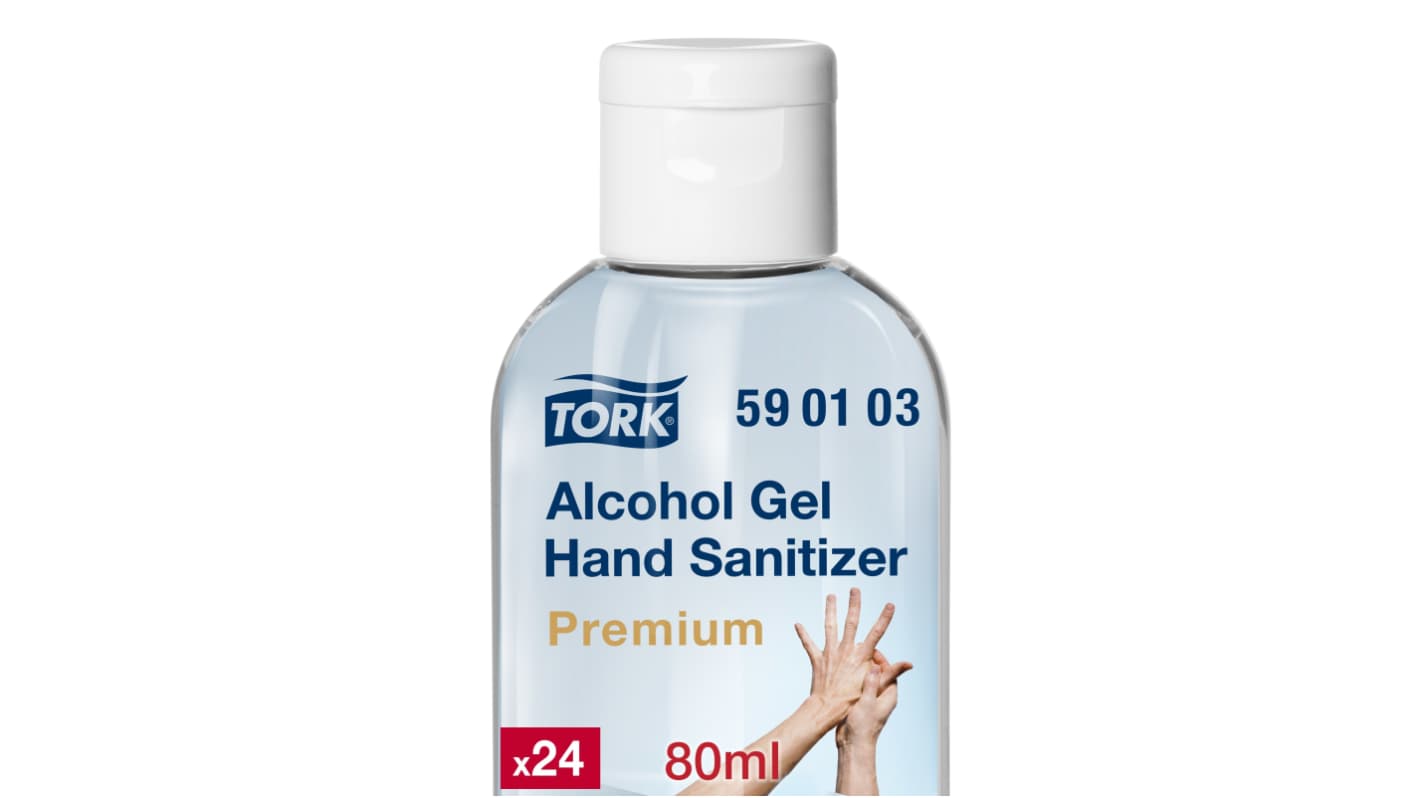Tork 24 80 ml Bottle Hand Sanitiser