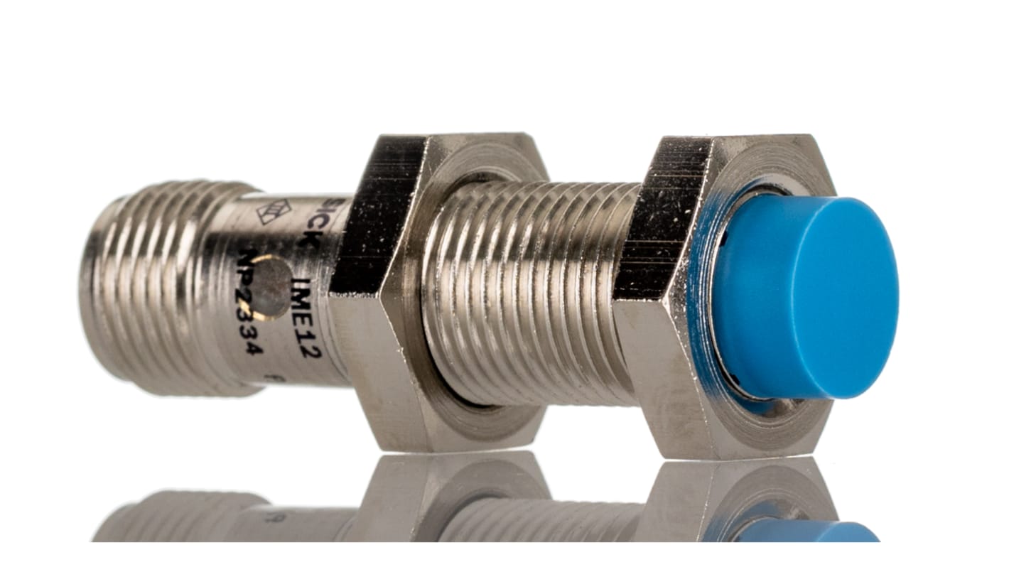 Rs-Online Sensore di prossimità Cilindro filettato SICK M12 rilevamento 8 mm 10 → 30 V CC