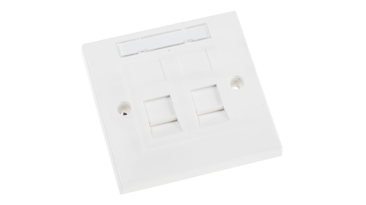Molex Premise Networks 2位电话插座, RJ45接口, Cat5e网路, 18197系列