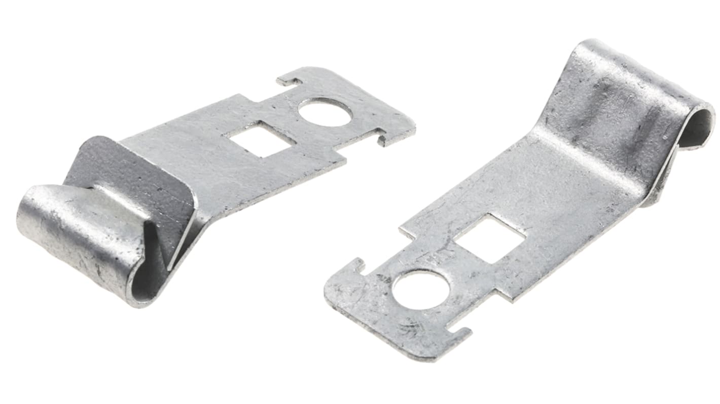 Staffa e clip cavo di sospensione di ancoraggio in Acciaio RS PRO, spessore flangia 0,5 → 5 mm