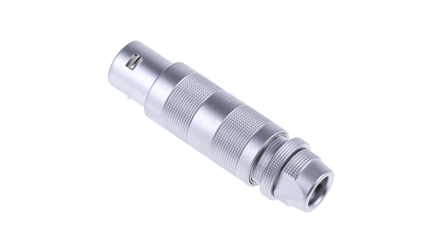 LEMO 圆形连接器插头, 1芯, 电缆安装, 焊接端接, 10.0A, IP50, 2S系列