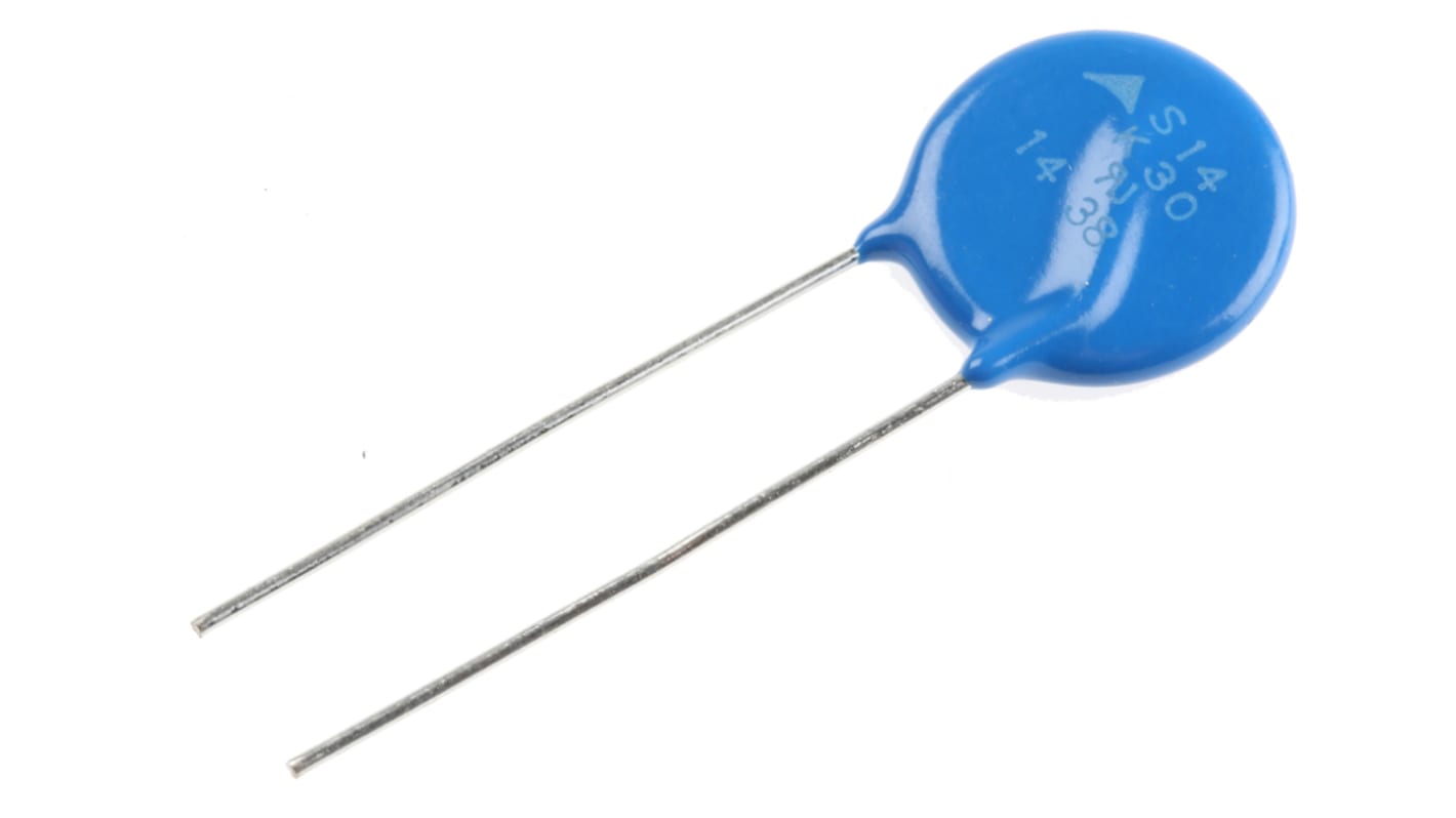 EPCOS 金属氧化物压敏电阻, 钳位93V 10A, 压敏电压47V, Φ15.5mm, Standard系列