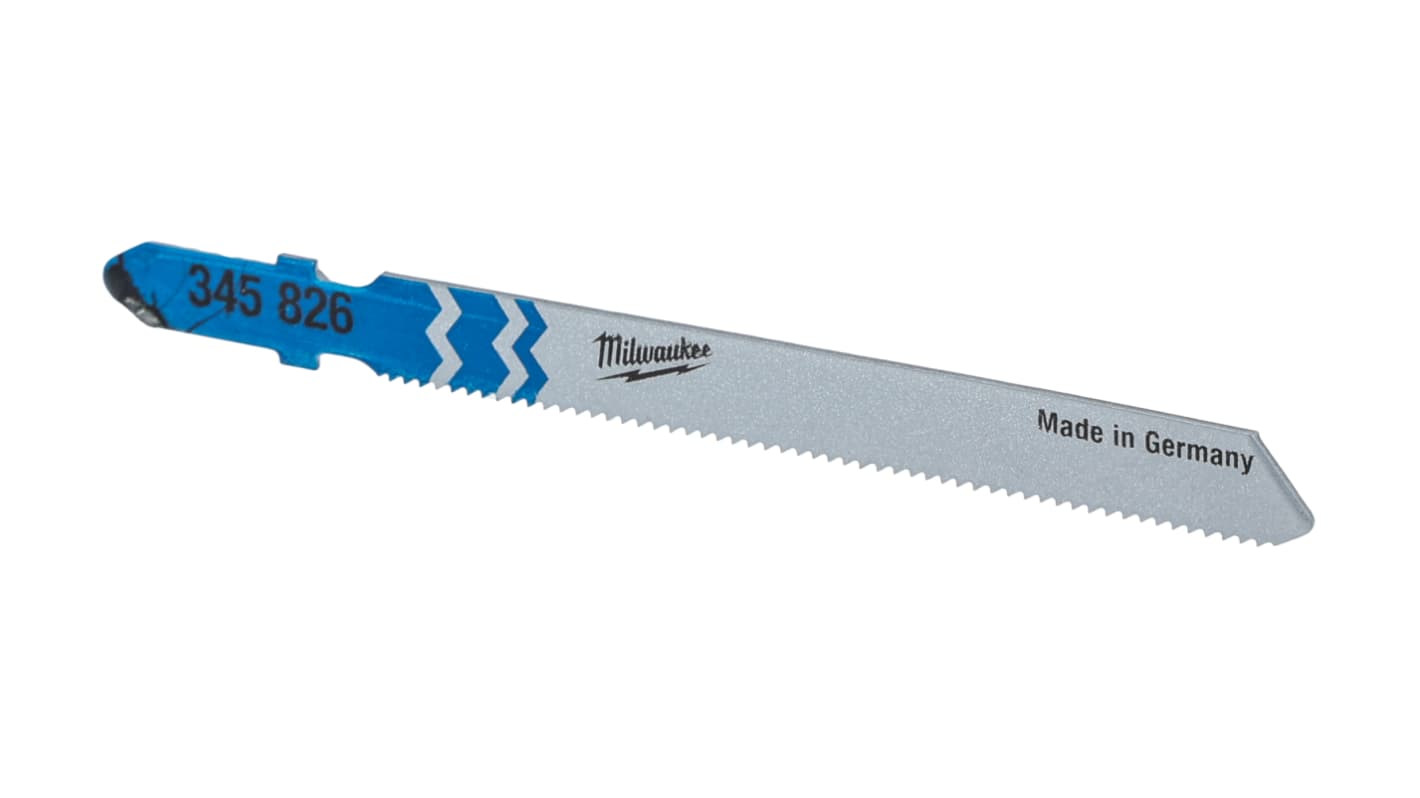 Milwaukee 66mm Cutting Length Jigsaw Blade, Pack of 5