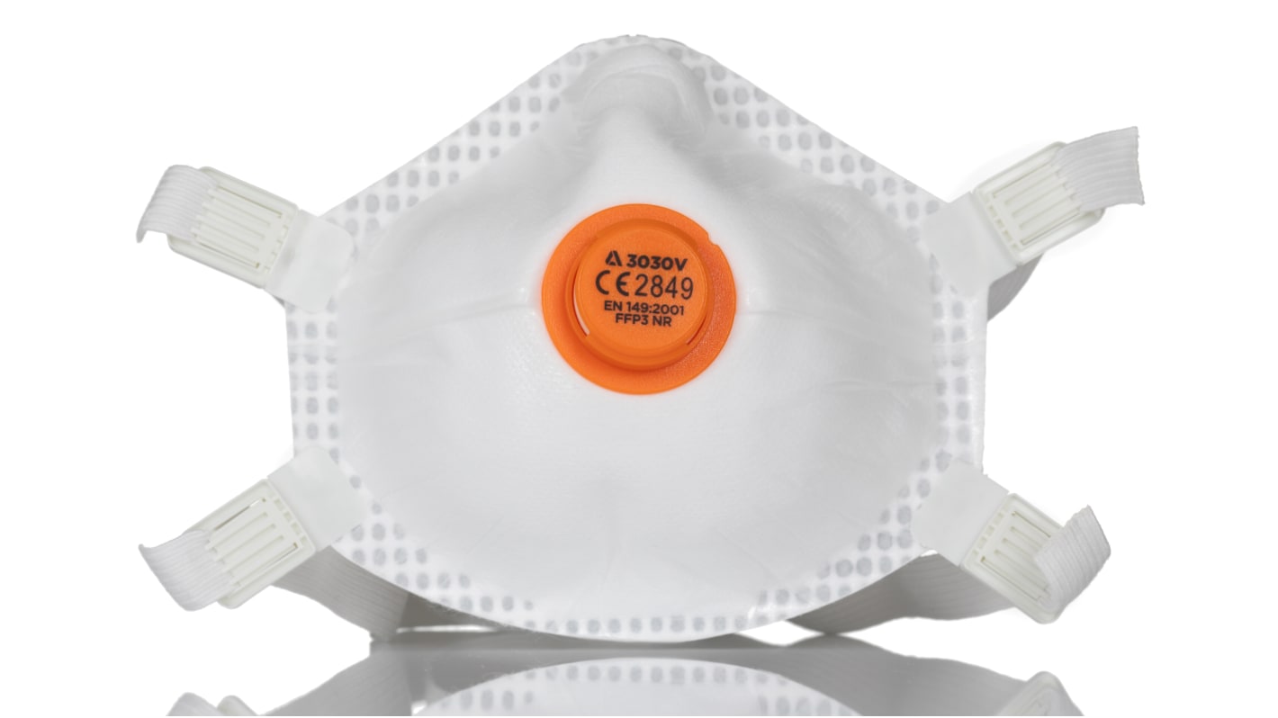 Skytec 3030V+ Series Face Mask for Aerosols, Dangerous Chemical Compounds, Hazardous Respirable Dust, Soldering,
