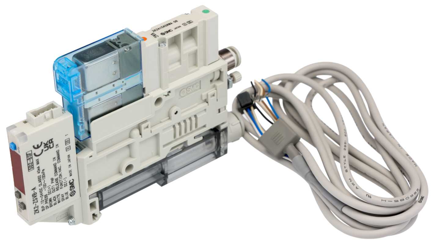 SMC Vacuum Generator, 1.5mm nozzle , -0.91bar 89L/min, ZK2A series