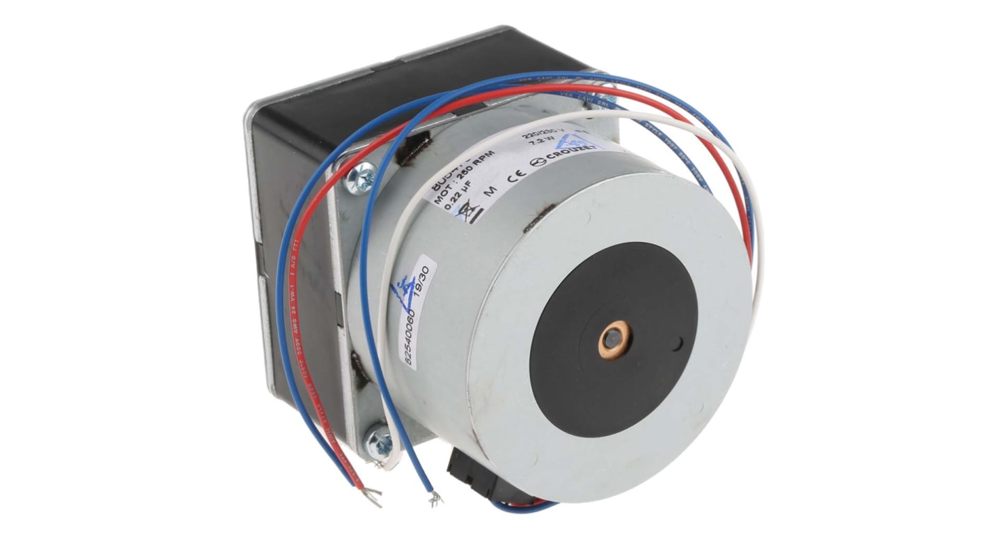 Crouzet Reversible Synchronous Geared AC Geared Motor, 7.2 W, 230 → 240 V