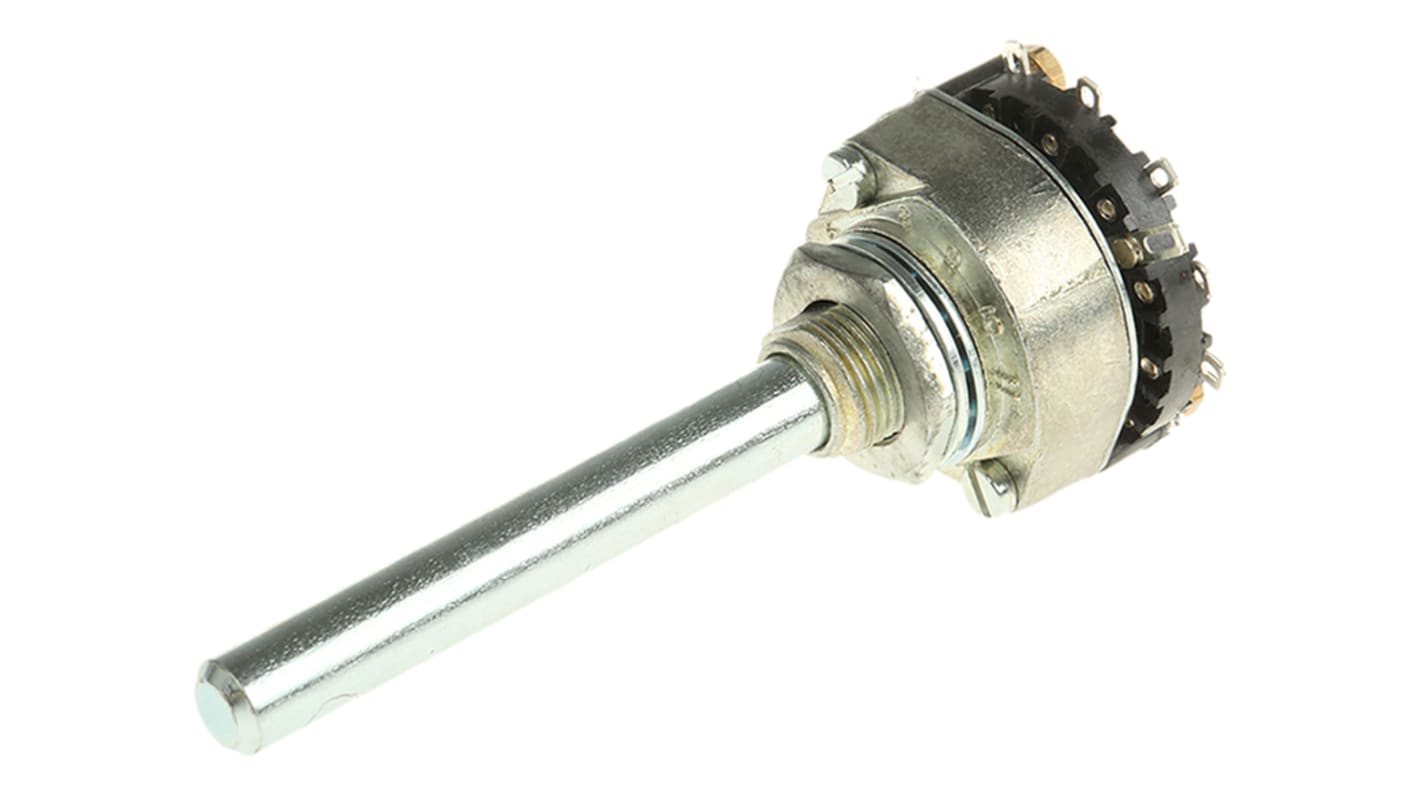 Lorlin, 6 Position DPST Rotary Switch, 1 A @ 12 V, Solder
