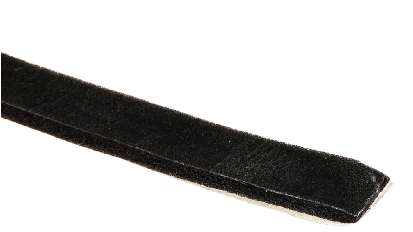 RS PRO Black Foam Tape, 12.0mm x 30.0m, 3.0mm Thick