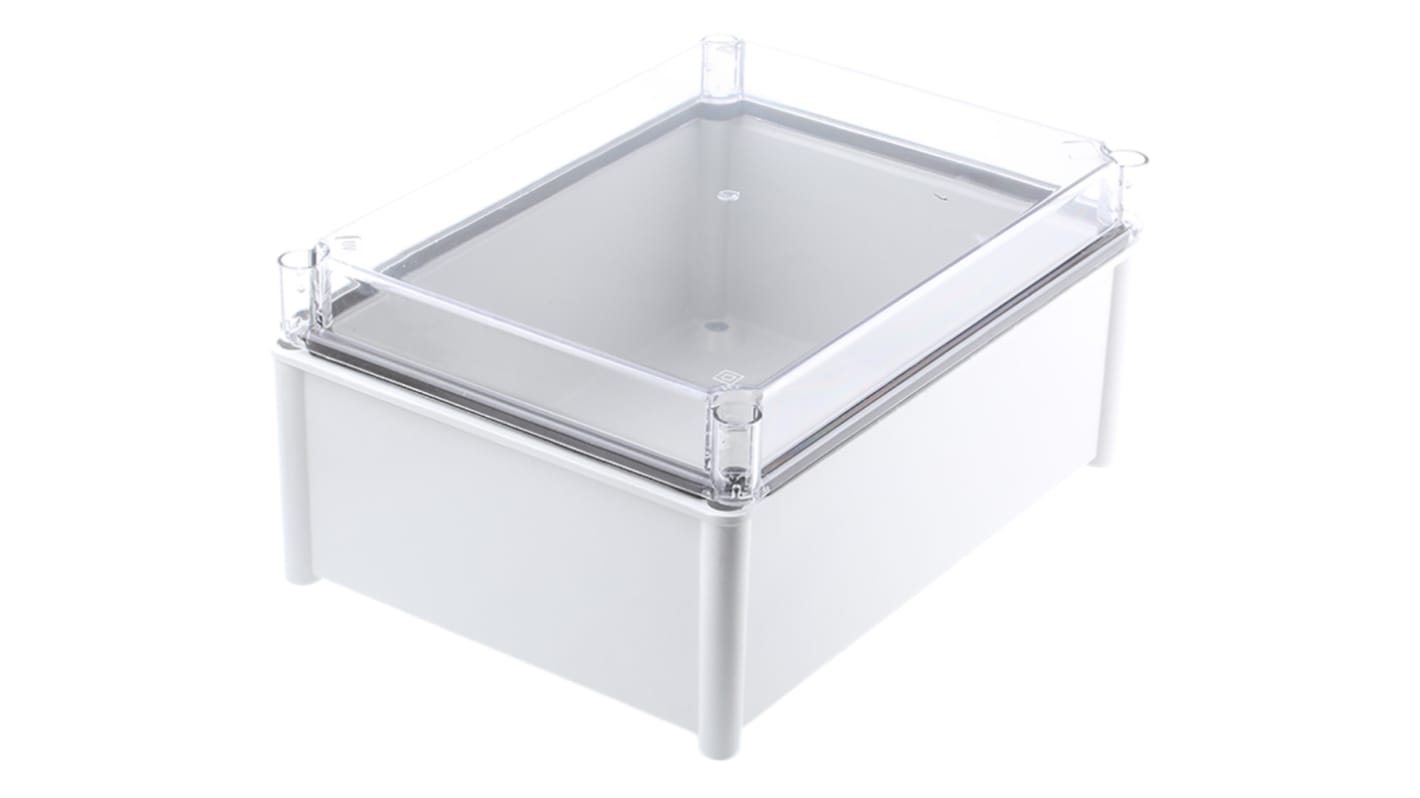 Caja CAHORS de Fibra de Vidrio Gris, 360 x 270 x 171mm, IP66