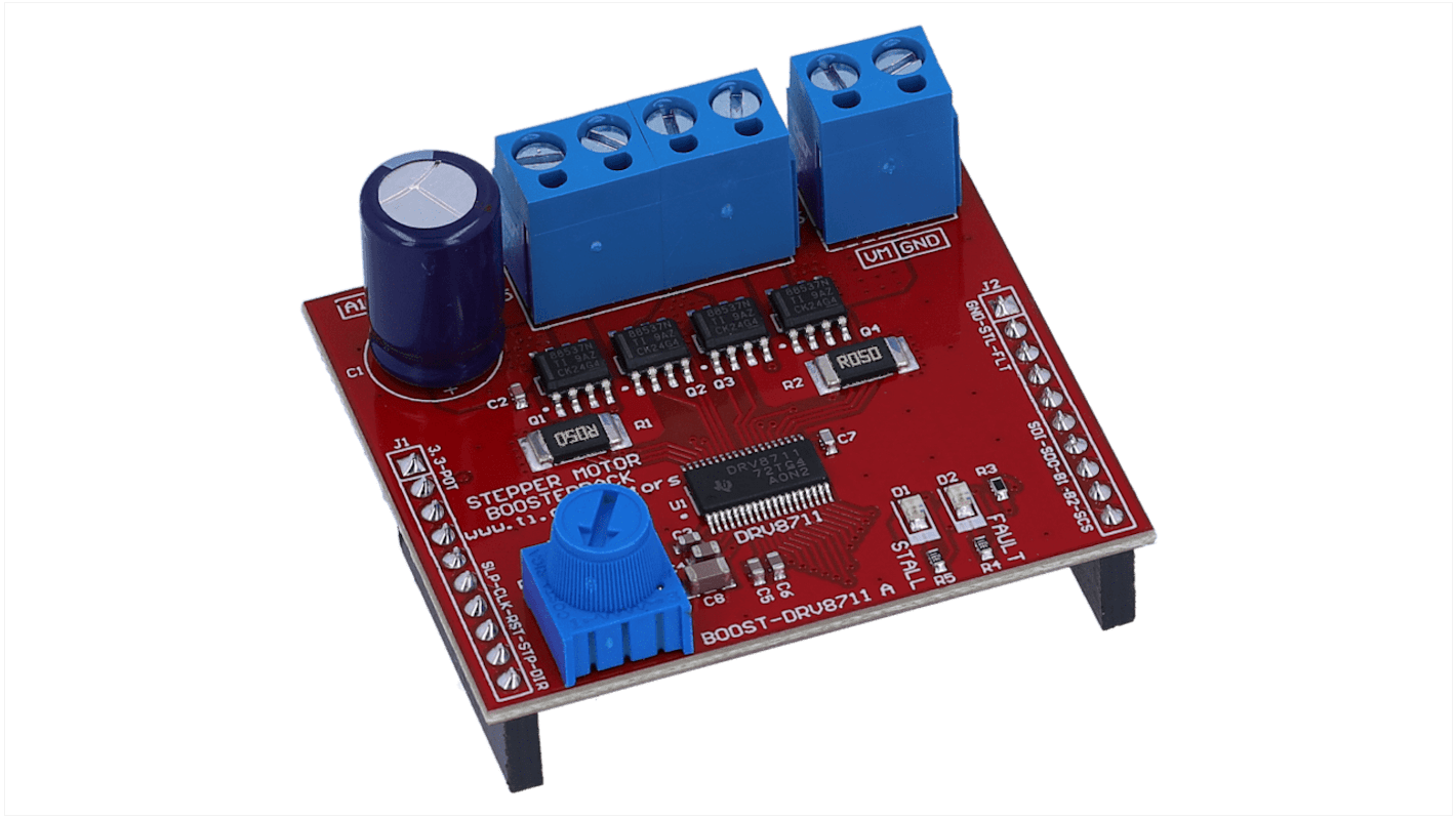 Texas Instruments 評価ボード, 評価ボード, バイポーラステッパモータドライバ 用, BOOST-DRV8711