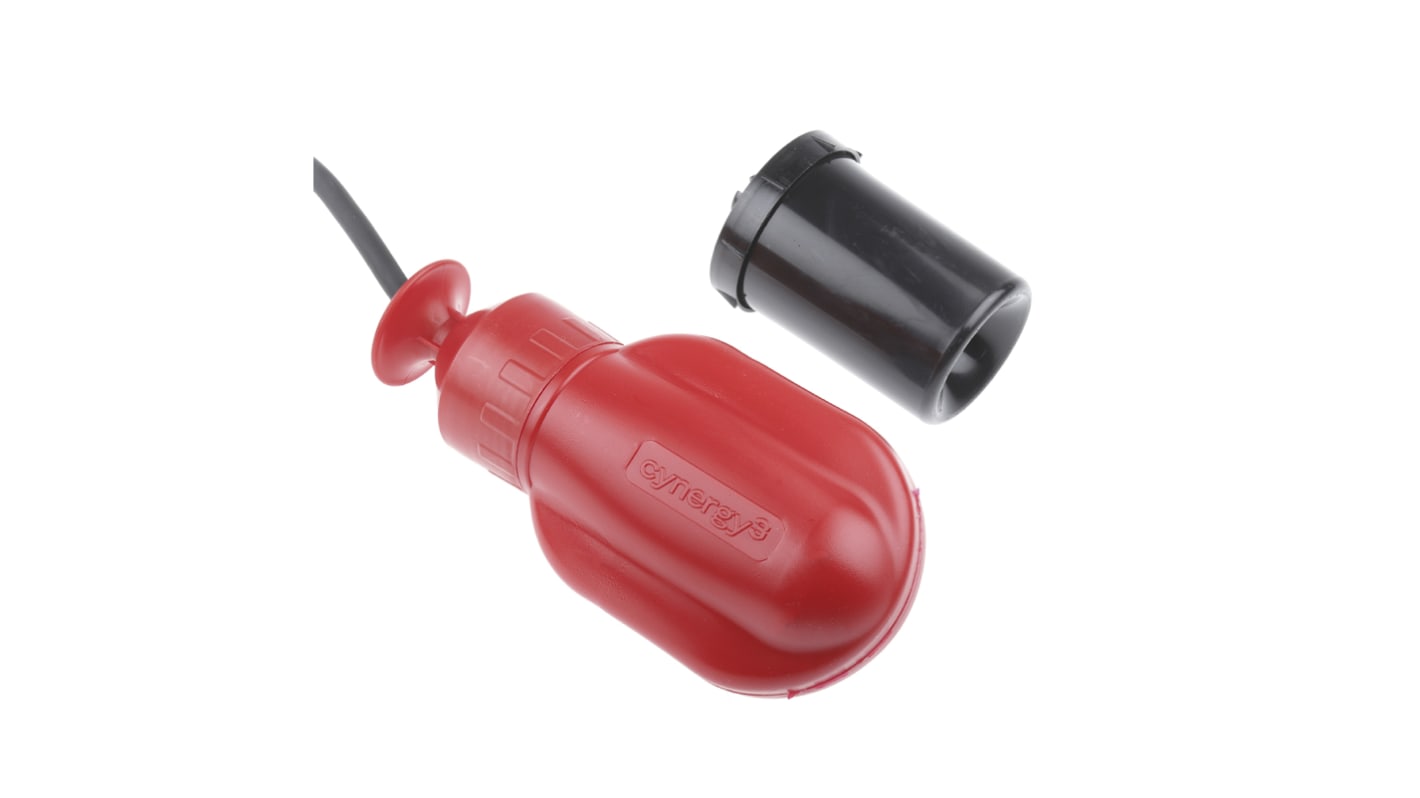 Sensata Cynergy3 PE浮球开关, 电缆安装, NO, 最大直流24V, 最高+55°C, 线长5m, MS系列