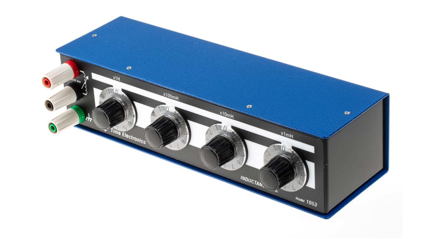 Cassetta a decade induttiva Time Electronics 1053, 245 x 62 x 100mm, calibrazione LAT